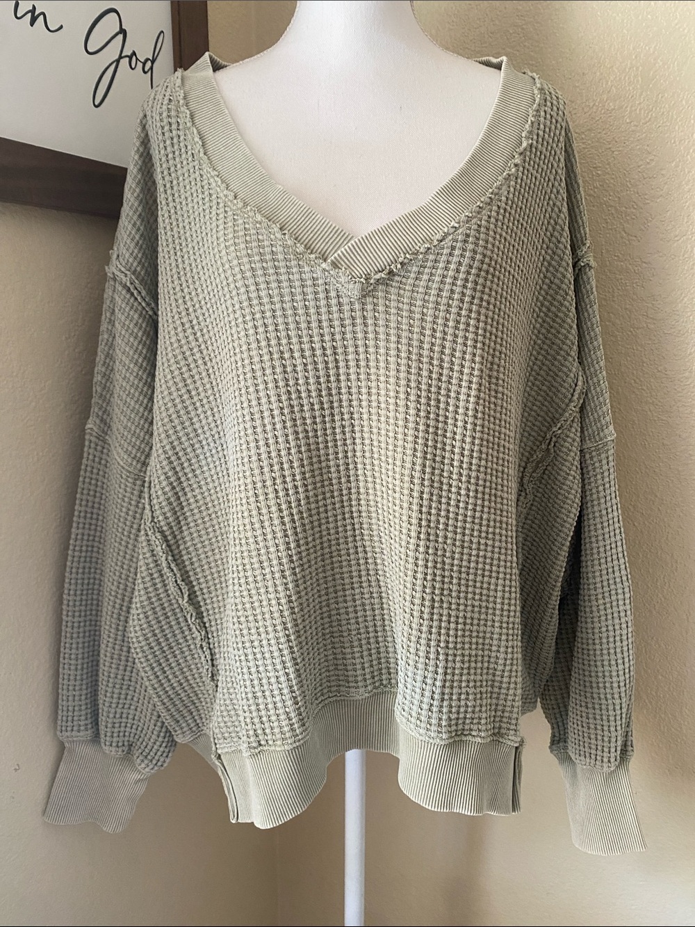 American Eagle Slouchy Sweater Top